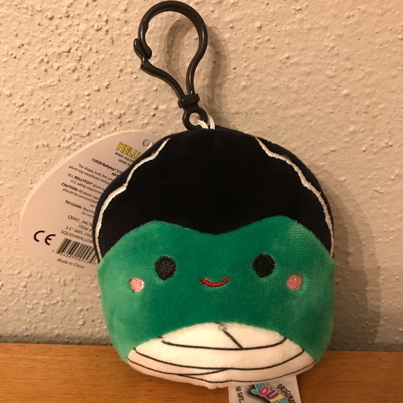 Squishmallows Myrtle Bride of Frankenstein Plush Clip - Picture 1 of 11